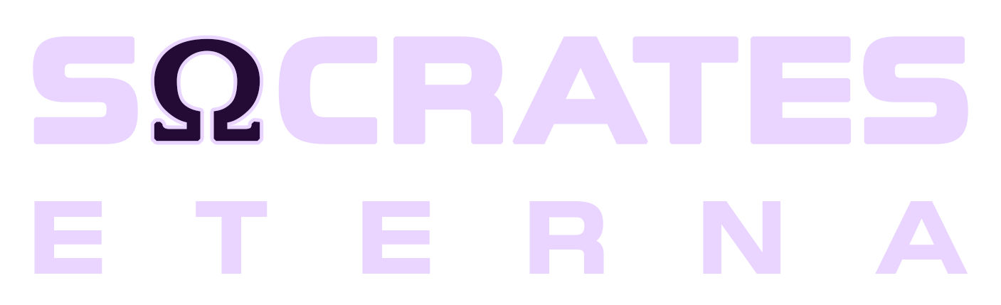 socrates eterna as text logo